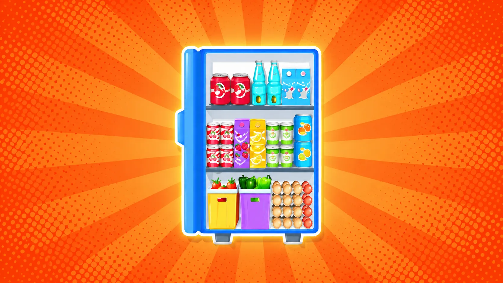 Fridge Organizing 3D
